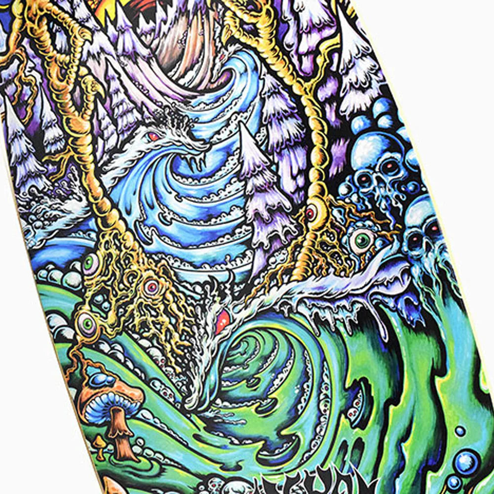 32.5" ...Lost Drew Brophy Rocket Redux SURF SKATE COMPLETE C7