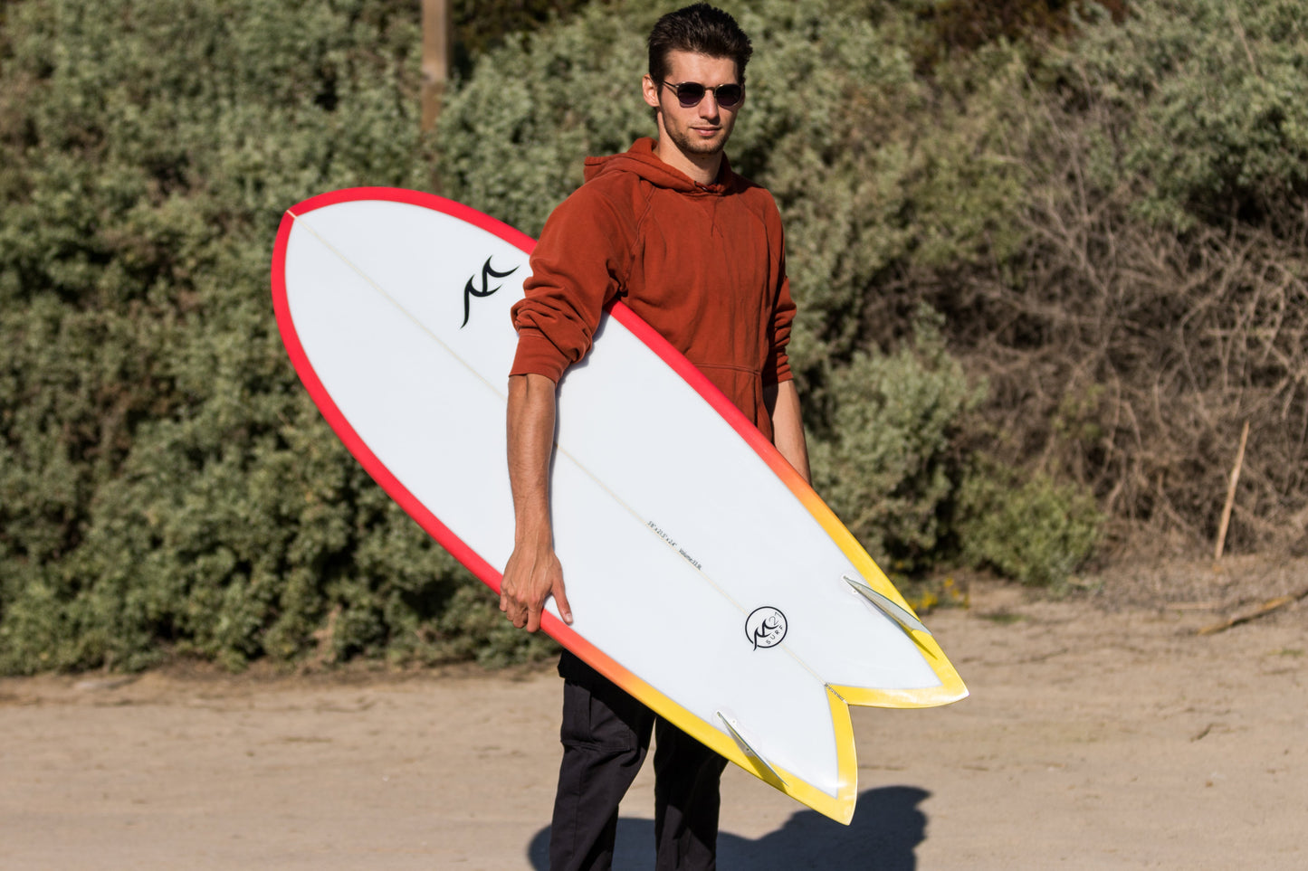 Retro Fish Twin -  Sunburst