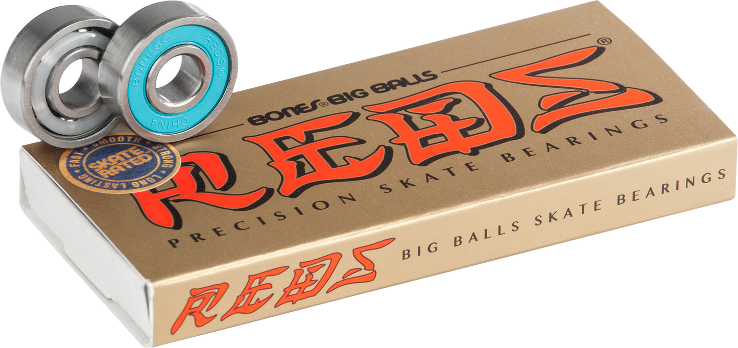 Bones BIG BALLS REDS Bearings 8pk