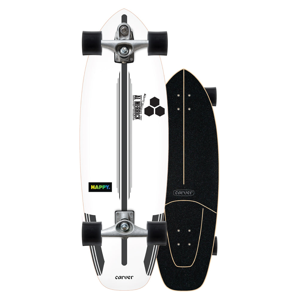30.75" CHANNEL ISLANDS HAPPY SURFSKATE COMPLETE C7