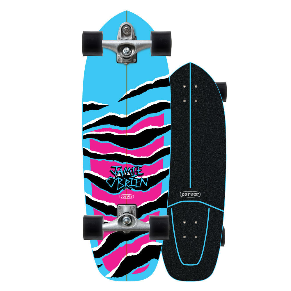 31" J.O.B BLUE TIGER SURFSKATE 2022 COMPLETE C7