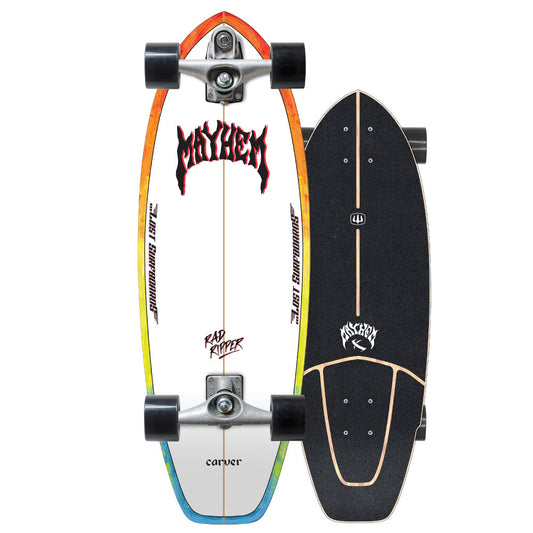 LOST X CARVER 31" RAD RIPPER SURFSKATE 2020 COMPLETE C7