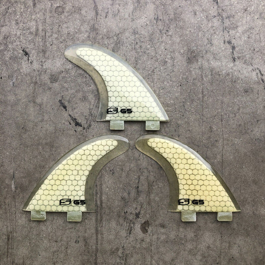 FCS1 Performance Glass G5 Thruster Fins 4.44" x 4.38"
