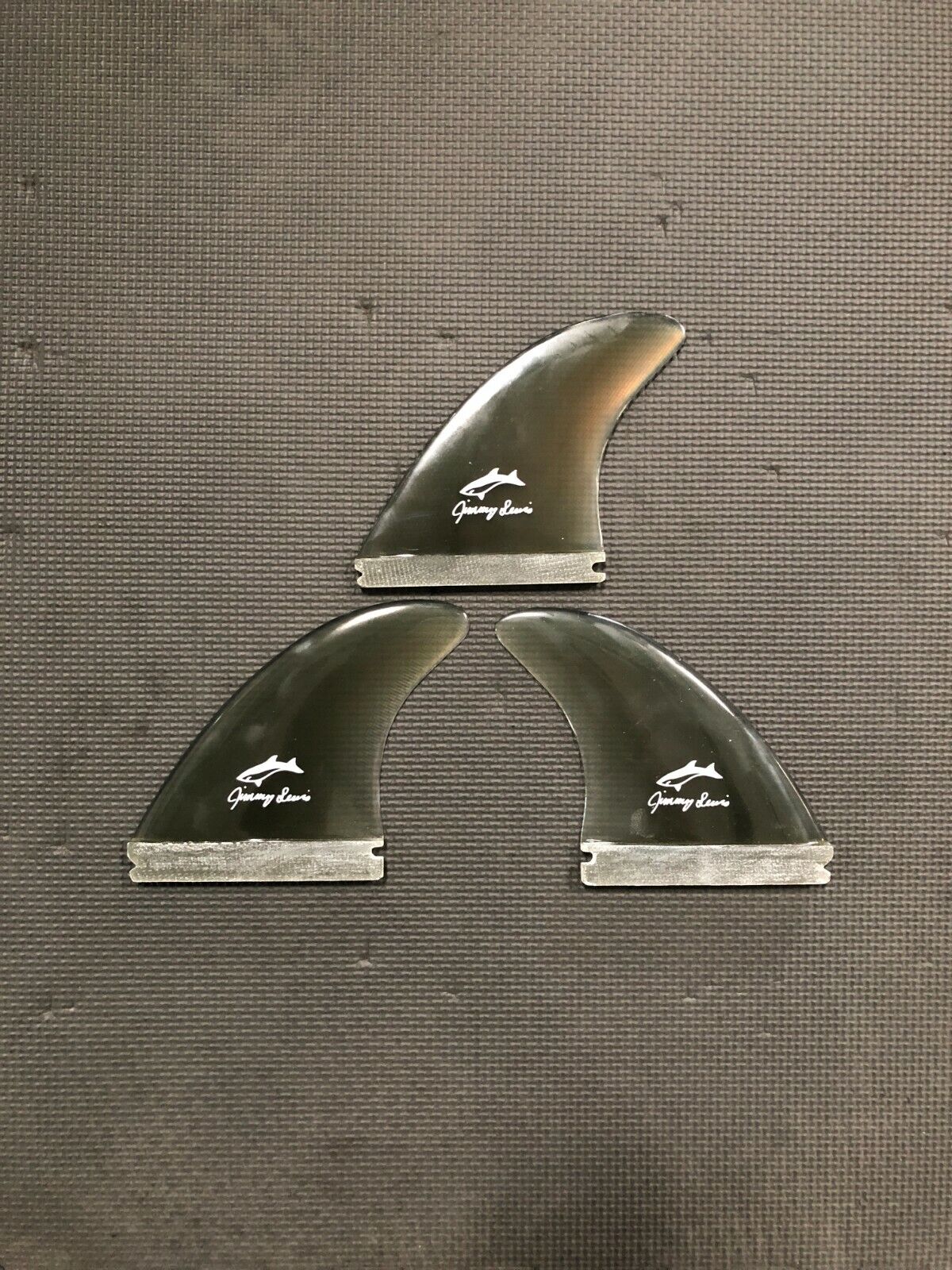 Jimmy Lewis Fiberglass Thruster Fins For Futures