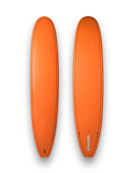 9'6" x 23" 1/2 x 3 1/4" Tangerine Orange
