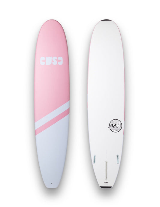 9'0 Epoxy EPS Full Deck Pad - Pink