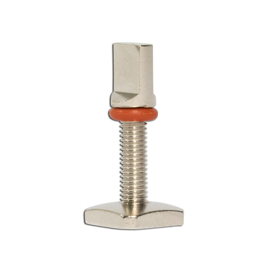 Center Fin Tool Free Thumb Screw Washer and Plate