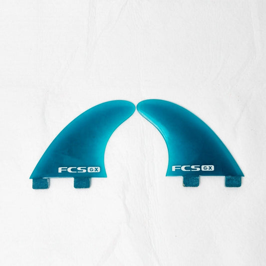 FCS1 GX Sidebite Rail fins Blue Open Box