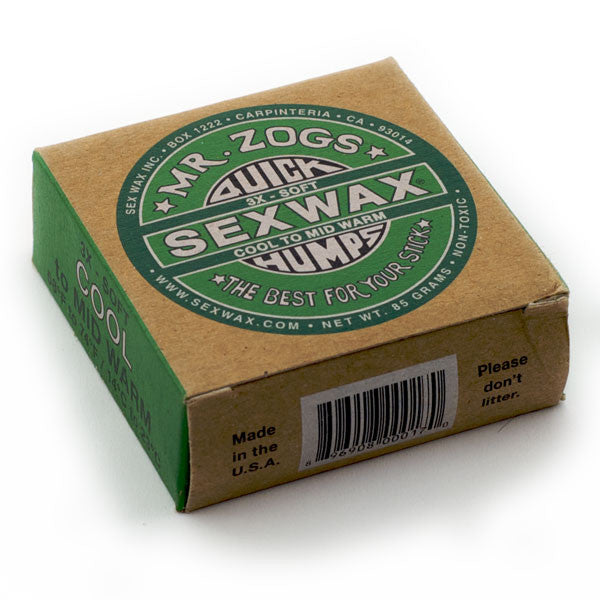 Sex Wax Cool to Mid Warm Water (Green)